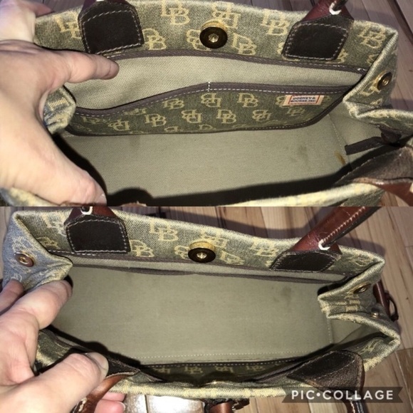 Dooney & Bourke Brown Tote Shoulder Bag Purse main image 0
